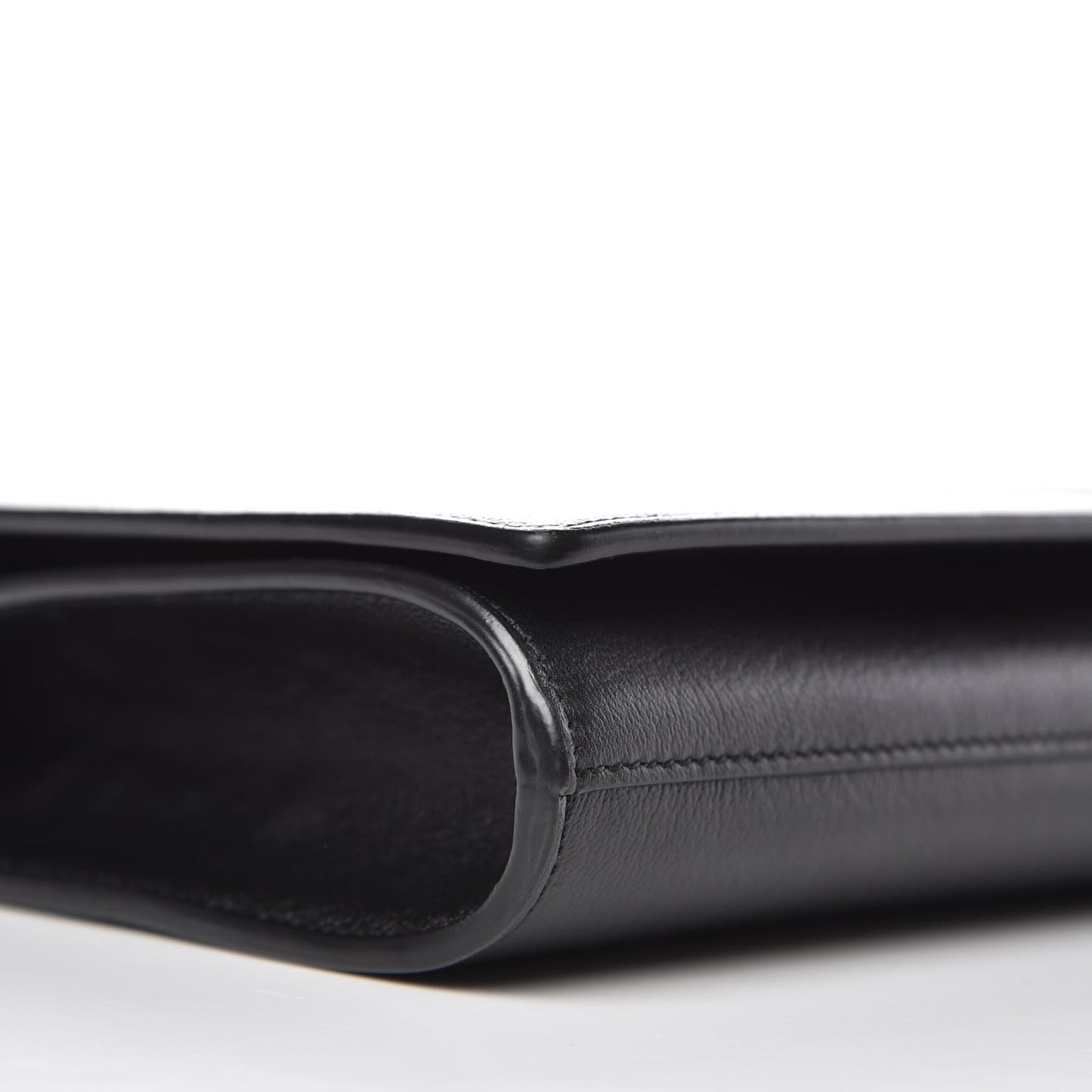 Calfskin Monogram Large Belle De Jour Clutch Black