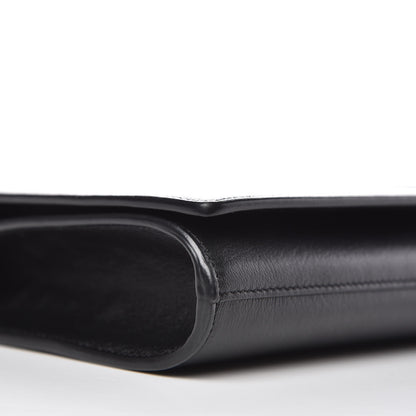 Saint Laurent Calfskin Monogram Large Belle De Jour Clutch Black 9 of 10