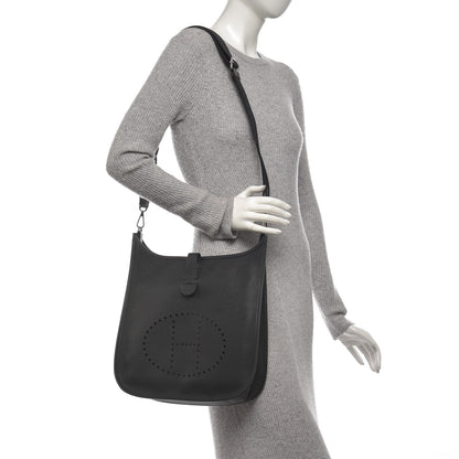 Hermes Epsom Evelyne III GM Black 2 of 8