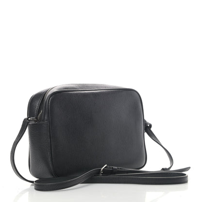 Saint Laurent Lambskin Monogram Small Lou Camera Bag Black 2 of 7