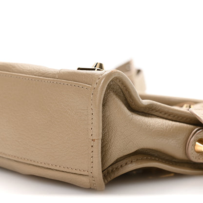 Balenciaga Chevre Gold Metallic Edge Hardware Mini City Beige Latte 11 of 11