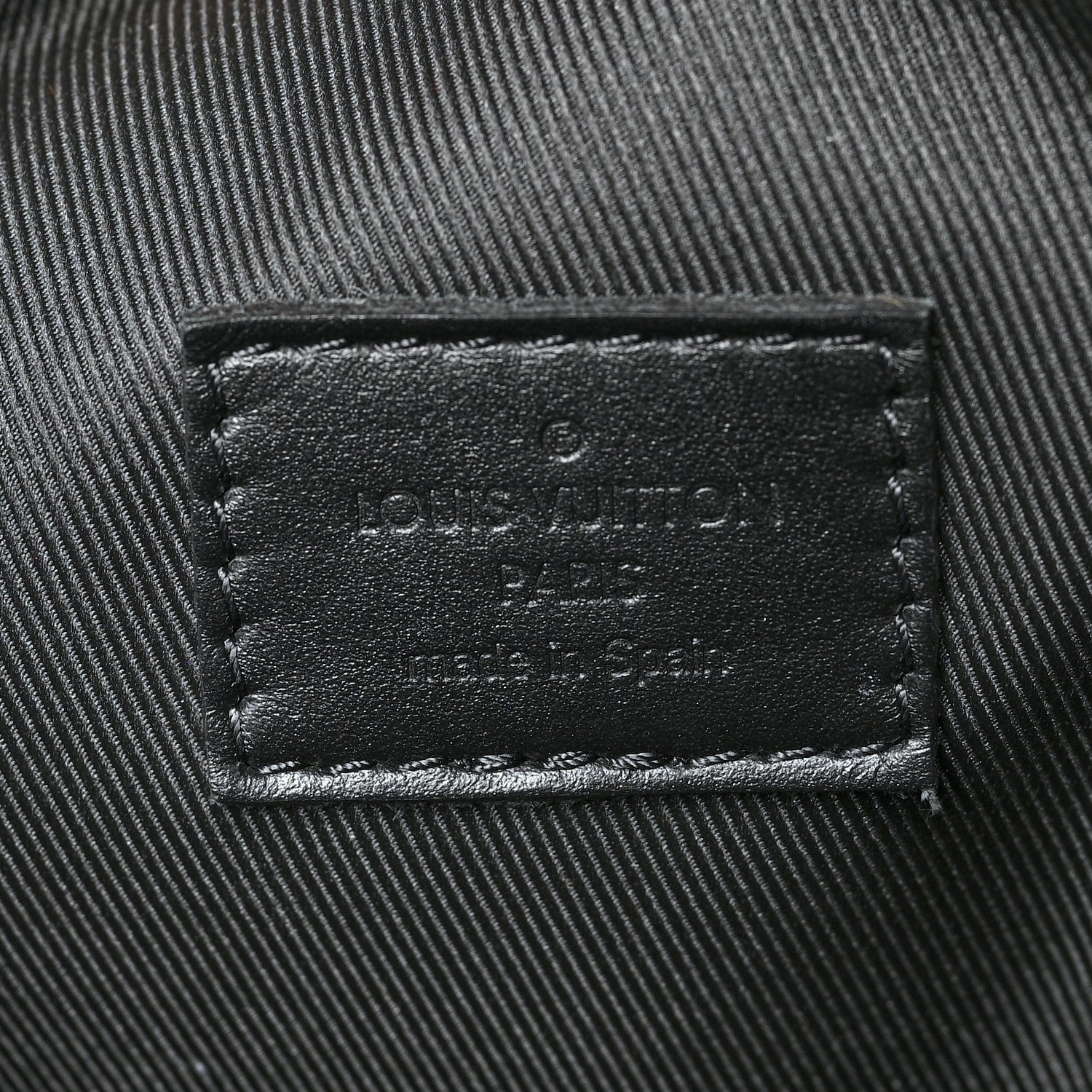 Louis Vuitton Calfskin Monogram Shadow Sprinter Backpack Black 7 of 15