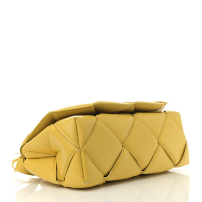 Bottega Veneta Nappa Intreccio Padded Top Handle Shoulder Bag Corn 4 of 11