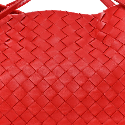 Bottega Veneta Nappa Intrecciato Garda Tote Red 8 of 11