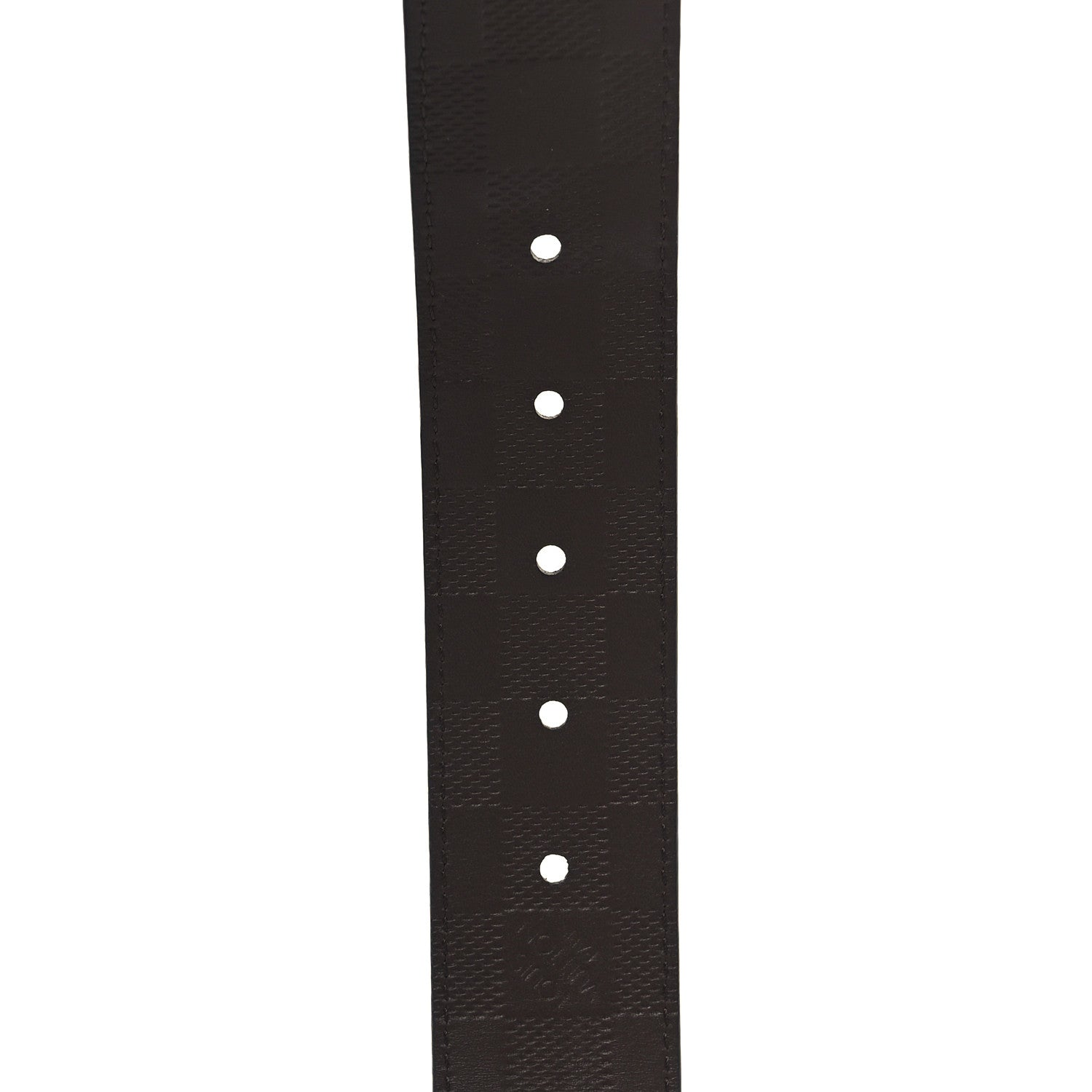 Louis Vuitton Damier Infini 40mm Reversible Belt 100 40 Black Brown 4 of 6