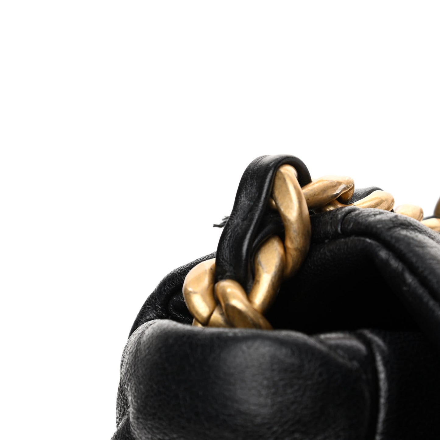 Goatskin Quilted Large Chanel 19 Flap Black