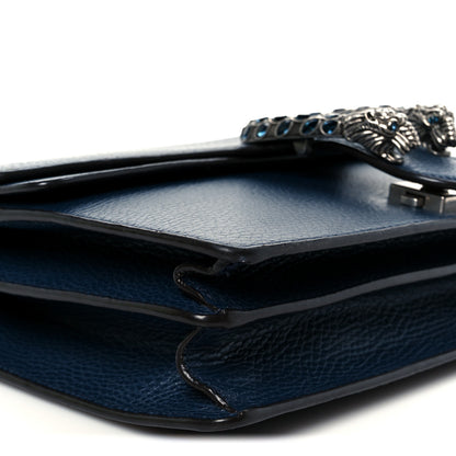 Gucci Dollar Calfskin Crystal Small Dionysus Shoulder Bag Blue Agata Montana Sapphire 11 of 12
