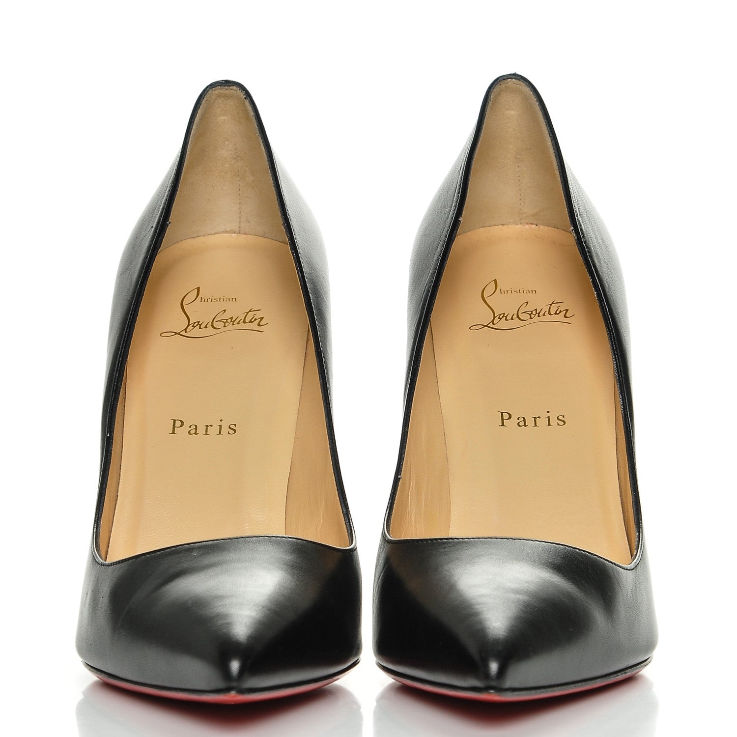 Christian Louboutin Kid Pigalle 100 Pumps 39.5 Black 2 of 7