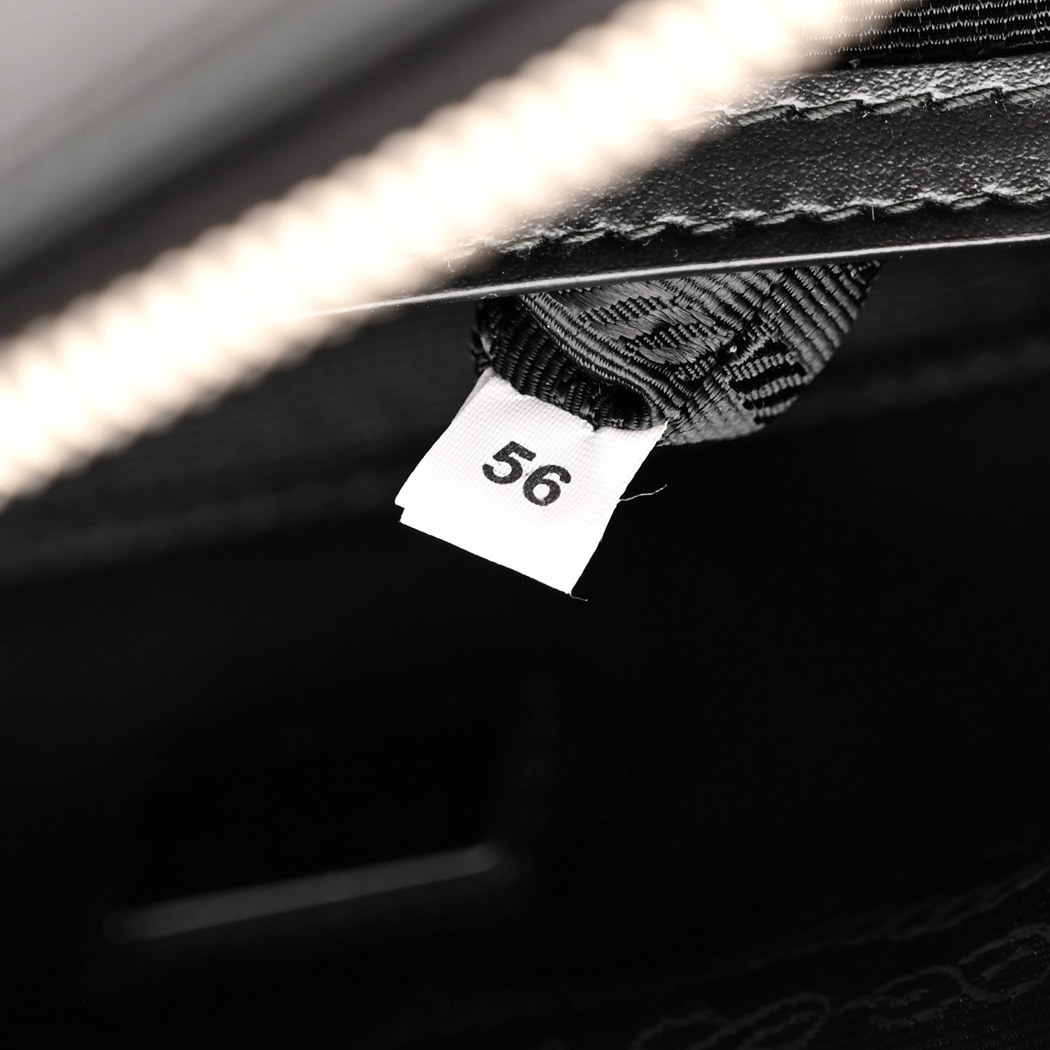 Prada Spazzolato Medium Brique Crossbody Bag Black 7 of 10