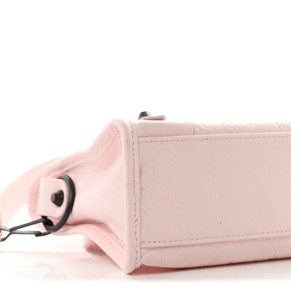 Balenciaga Agneau Arena Classic Hardware Le City Mini  Petal Pink 9 of 10