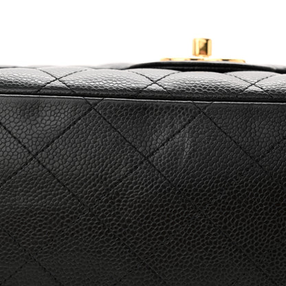 Chanel Caviar Quilted Maxi Double Flap Black 20 of 22