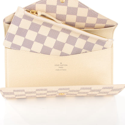 Louis Vuitton Damier Azur Josephine Wallet 5 of 7