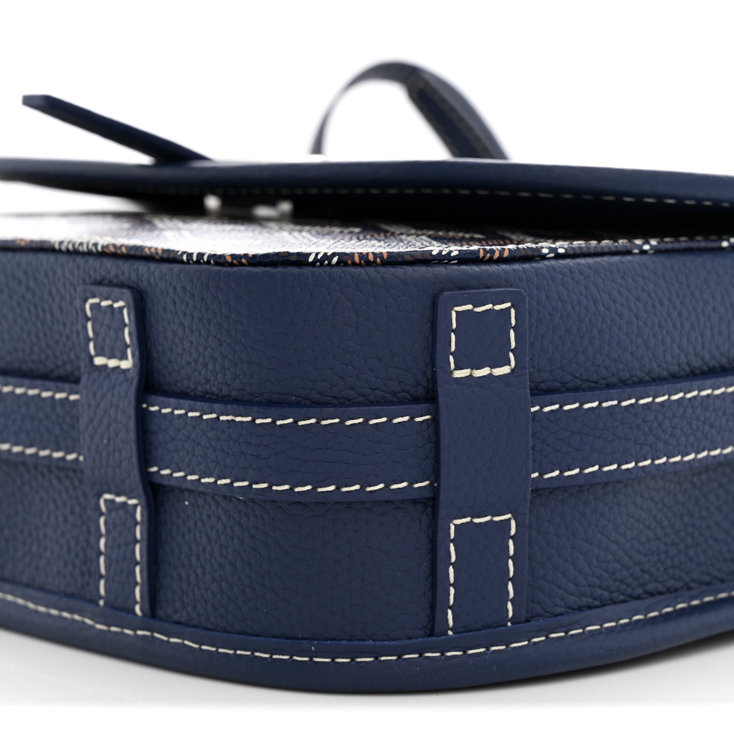 Goyardine Belvedere II PM Messenger Bag Navy