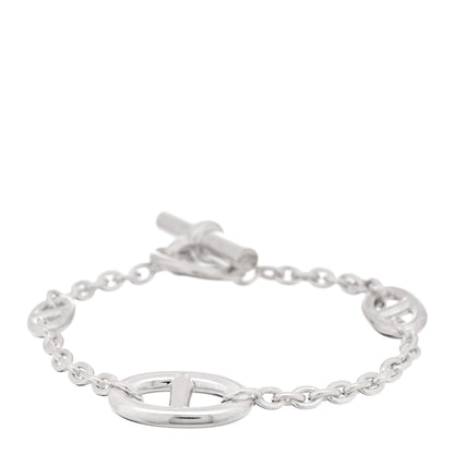 Hermes Sterling Silver Farandole Bracelet LG 2 of 4