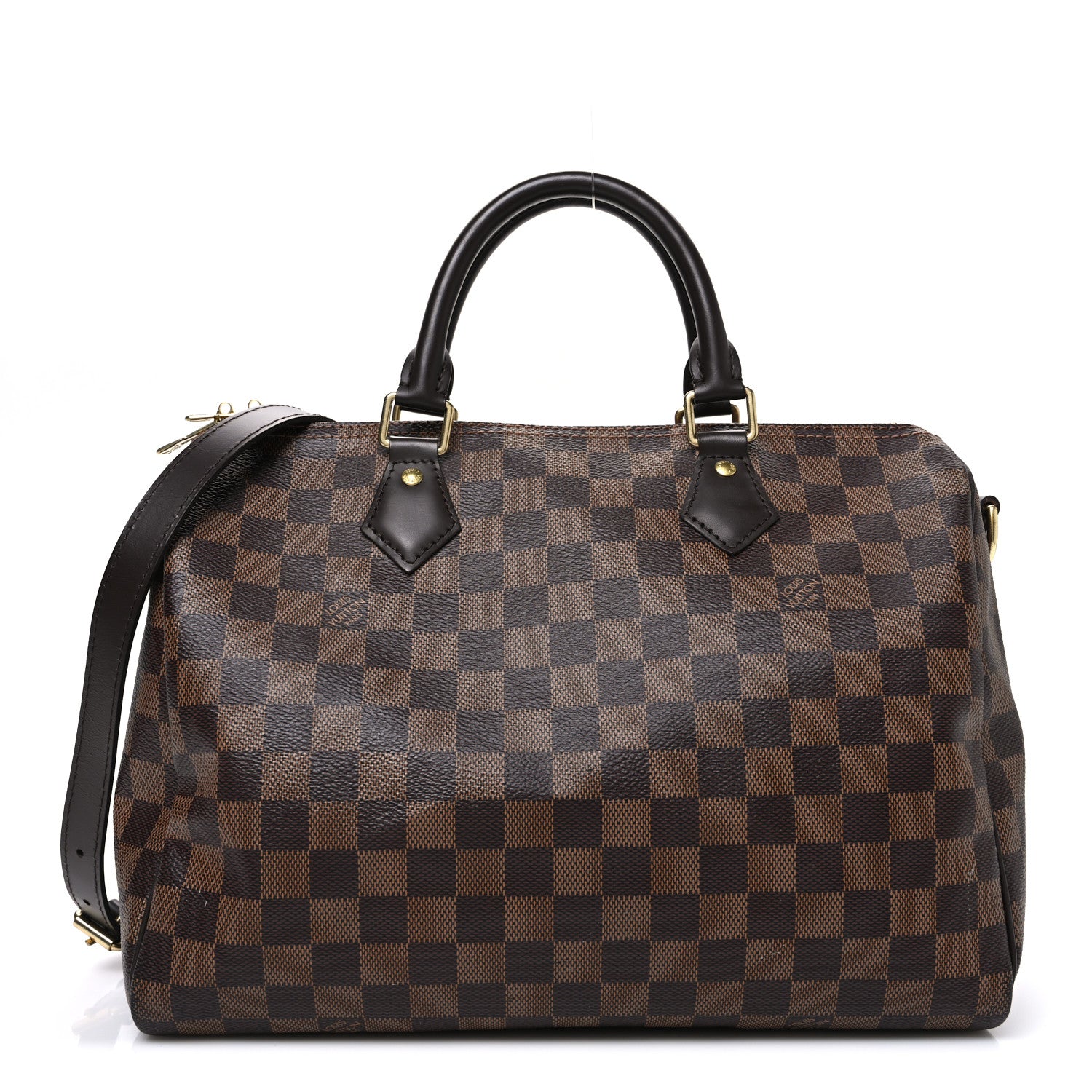 Louis Vuitton Damier Ebene Speedy Bandouliere 30 1 of 10