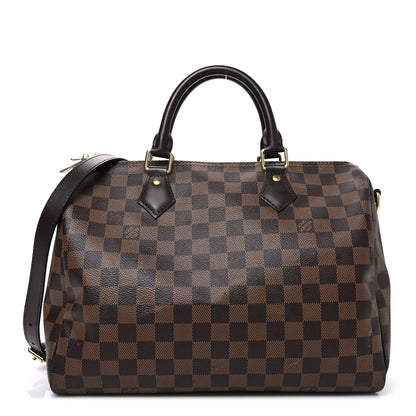 Louis Vuitton Damier Ebene Speedy Bandouliere 30 1 of 10