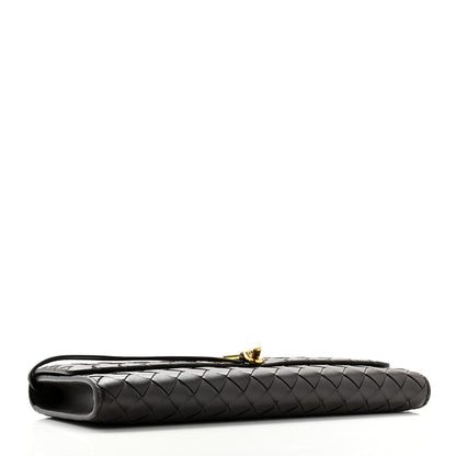 Bottega Veneta Nappa Intrecciato Long Andiamo Top Handle Clutch Fondant 4 of 8