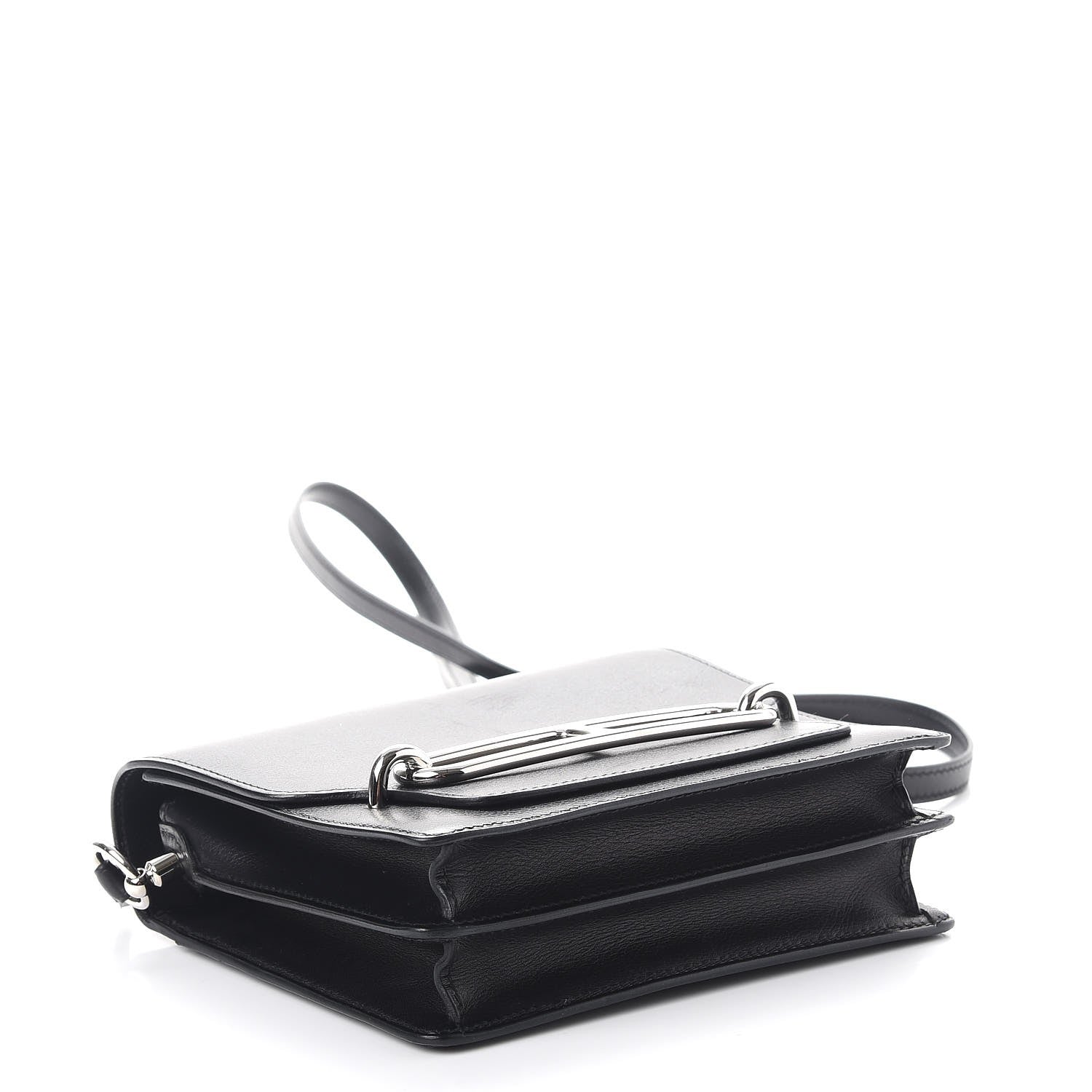 Hermes Evergrain Mini Sac Roulis Black 4 of 8