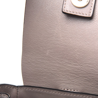 Chloe Suede Calfskin Mini Faye Backpack Motty Grey 10 of 17