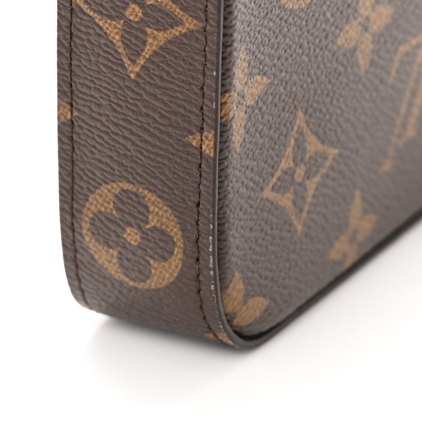 Monogram Pochette Felicie Chain Wallet Fuchsia