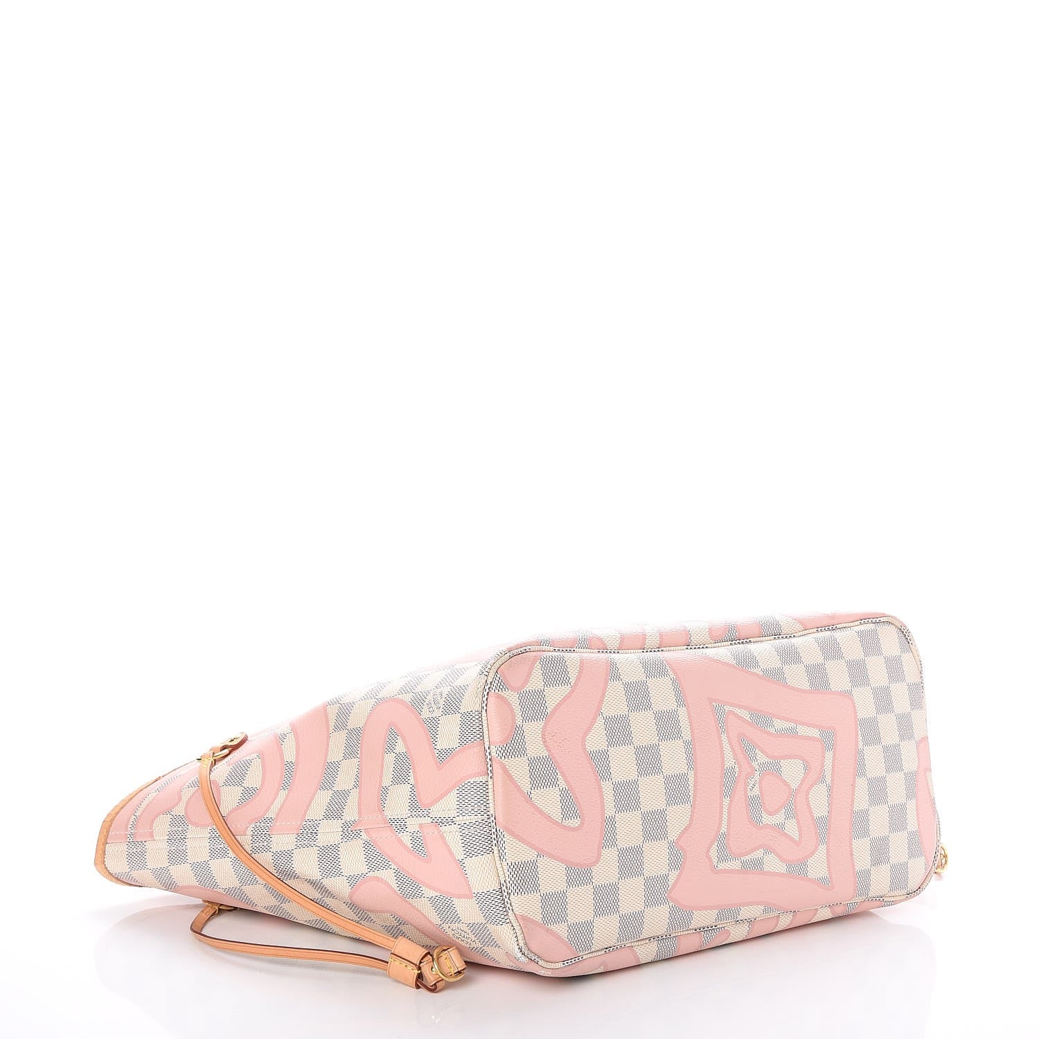 Louis Vuitton Damier Azur Tahitienne Neverfull MM 4 of 8