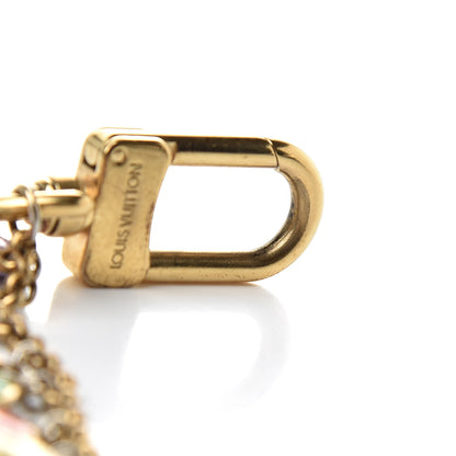 Louis Vuitton Metal Enamel Pastilles Key Chain Bag Charm Multicolor 6 of 7