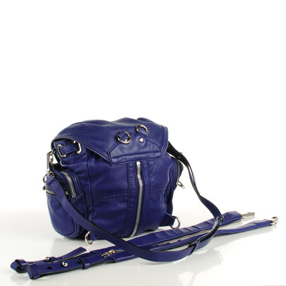 Alexander Wang Washed Lambskin Mini Marti Backpack Swim 3 of 8