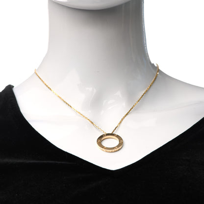 Cartier 18K Yellow Gold LOVE Pendant Necklace 2 of 6