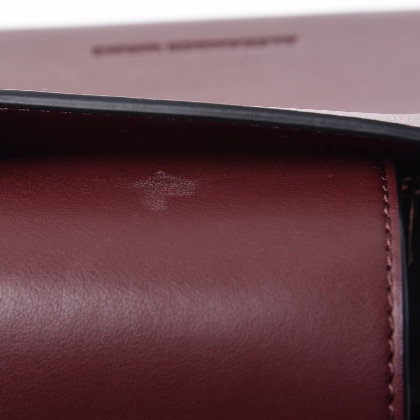 Calfskin Mini Attica Chain Crossbody Beet