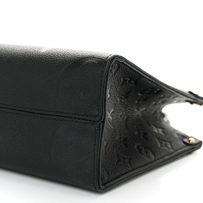 Louis Vuitton Empreinte Monogram Giant Onthego PM Black 9 of 10