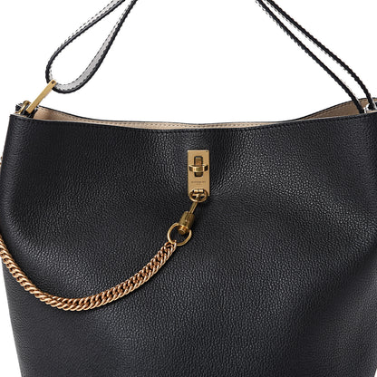 Givenchy Grained Calfskin GV Bucket Bag Black 6 of 9