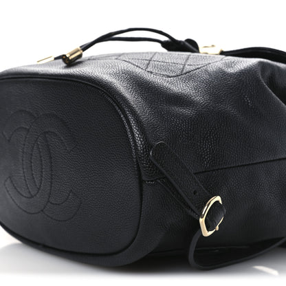 Chanel Caviar Quilted Backpack Black 10 of 14