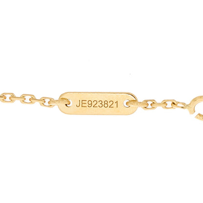 Van Cleef & Arpels 18K Yellow Gold Mother of Pearl Sweet Alhambra Bracelet 4 of 5