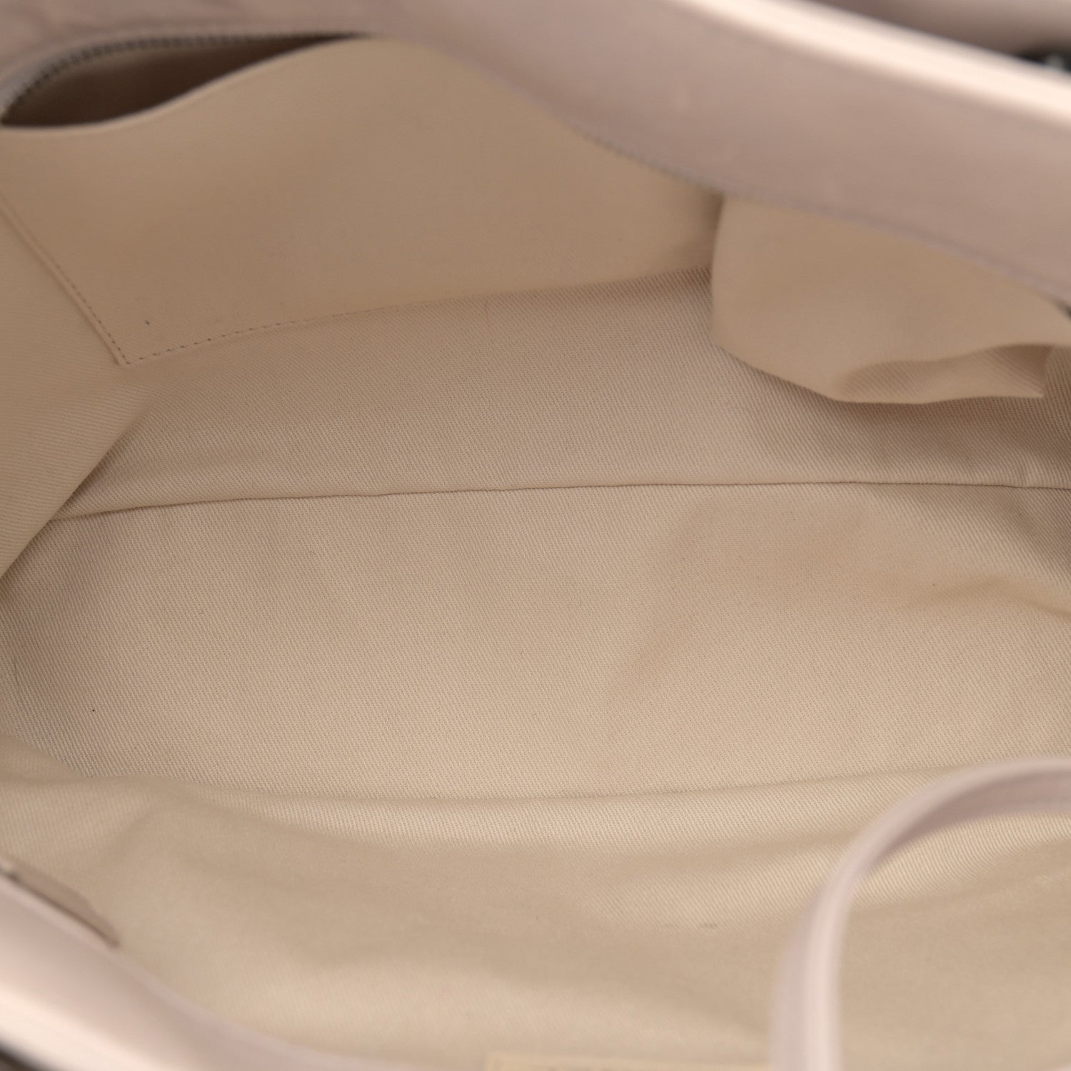 Chanel Glazed Calfskin Quilted Shopping Tote Light Beige 5 of 17