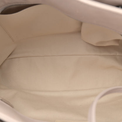 Chanel Glazed Calfskin Quilted Shopping Tote Light Beige 5 of 17