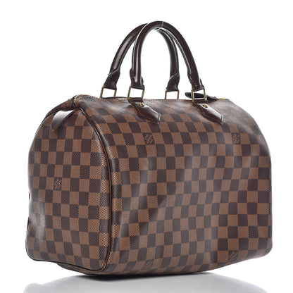 Louis Vuitton Damier Ebene Speedy 30 3 of 15
