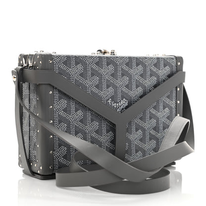 Goyard Goyardine Minaudiere Trunk Bag Grey 4 of 9