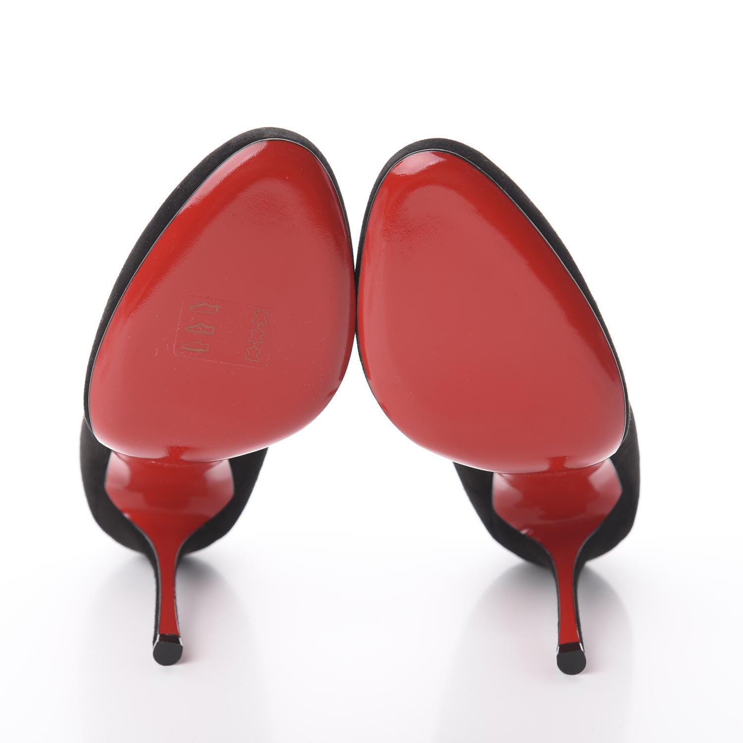 Christian Louboutin Veau Velours Bootoni MJ 100 Booties 38 Black 5 of 7