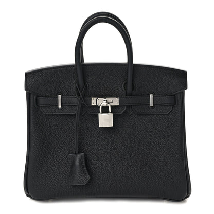 Hermes Togo Birkin 25 Black 1 of 9