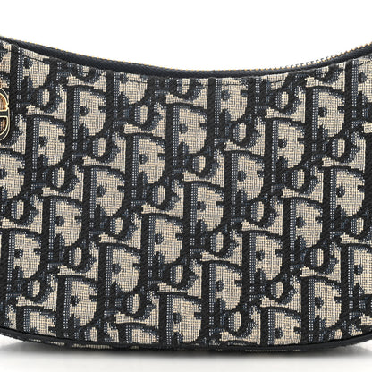 Christian Dior Oblique CD Lounge Bag Blue 8 of 11