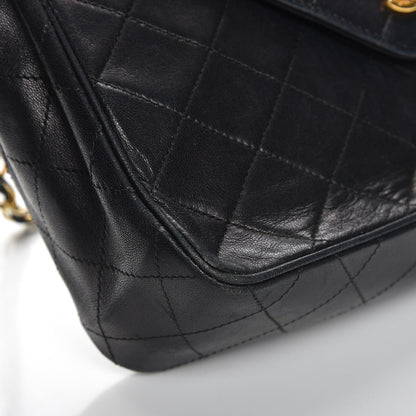 Chanel Lambskin Quilted Small Single Flap Black 12 of 16