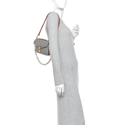 Louis Vuitton Monogram Pochette Metis East West Trianon Gray 2 of 15