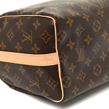 Louis Vuitton Monogram Speedy Bandouliere 25 8 of 15