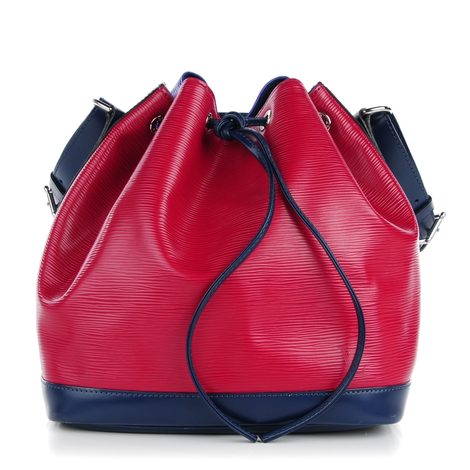Louis Vuitton Epi Tri-Color Petit Noe Figue Fuchsia Indigo 1 of 7