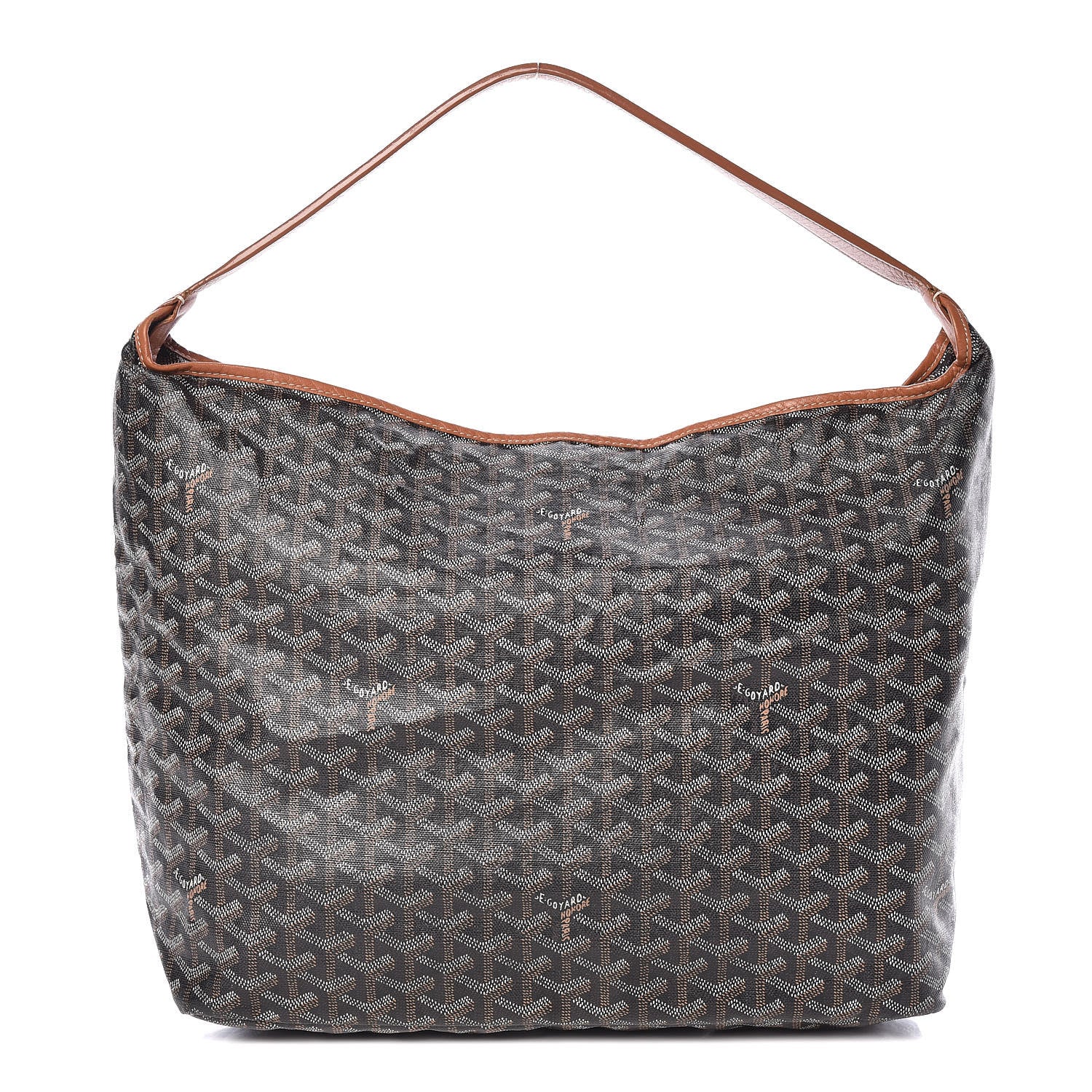 Goyard Goyardine Fidji Zip Hobo Black Gold 1 of 18