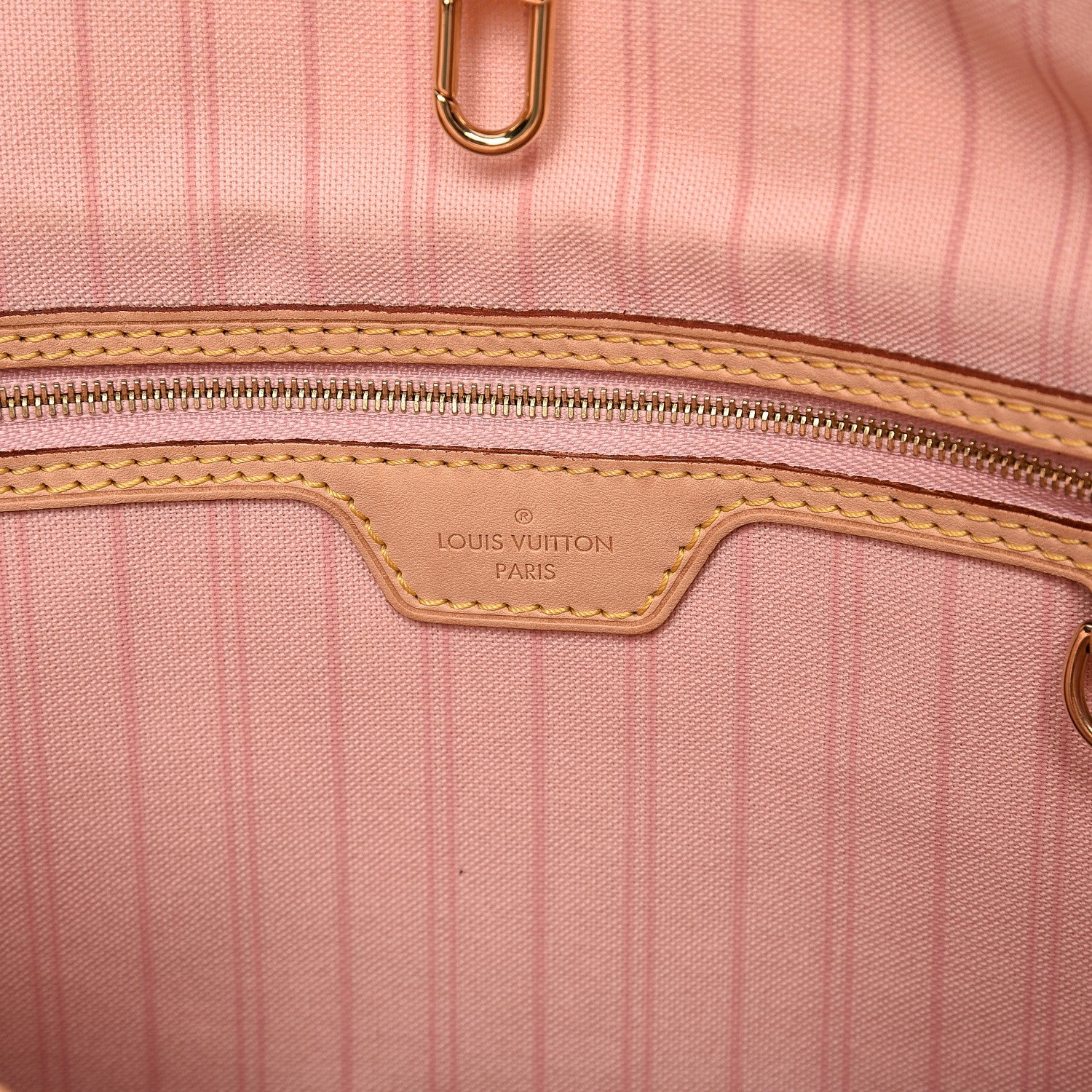 Louis Vuitton Damier Azur Delightful PM Rose Ballerine 6 of 10