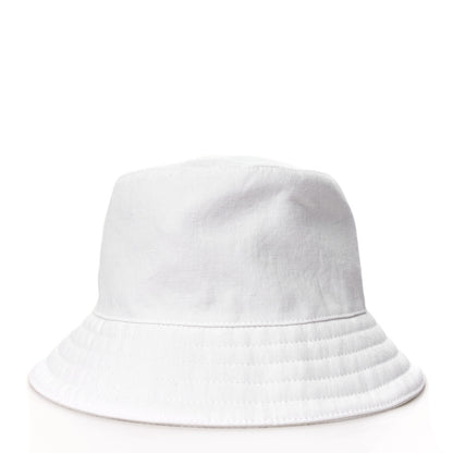 Hermes Cotton Bucket Hat White 3 of 9