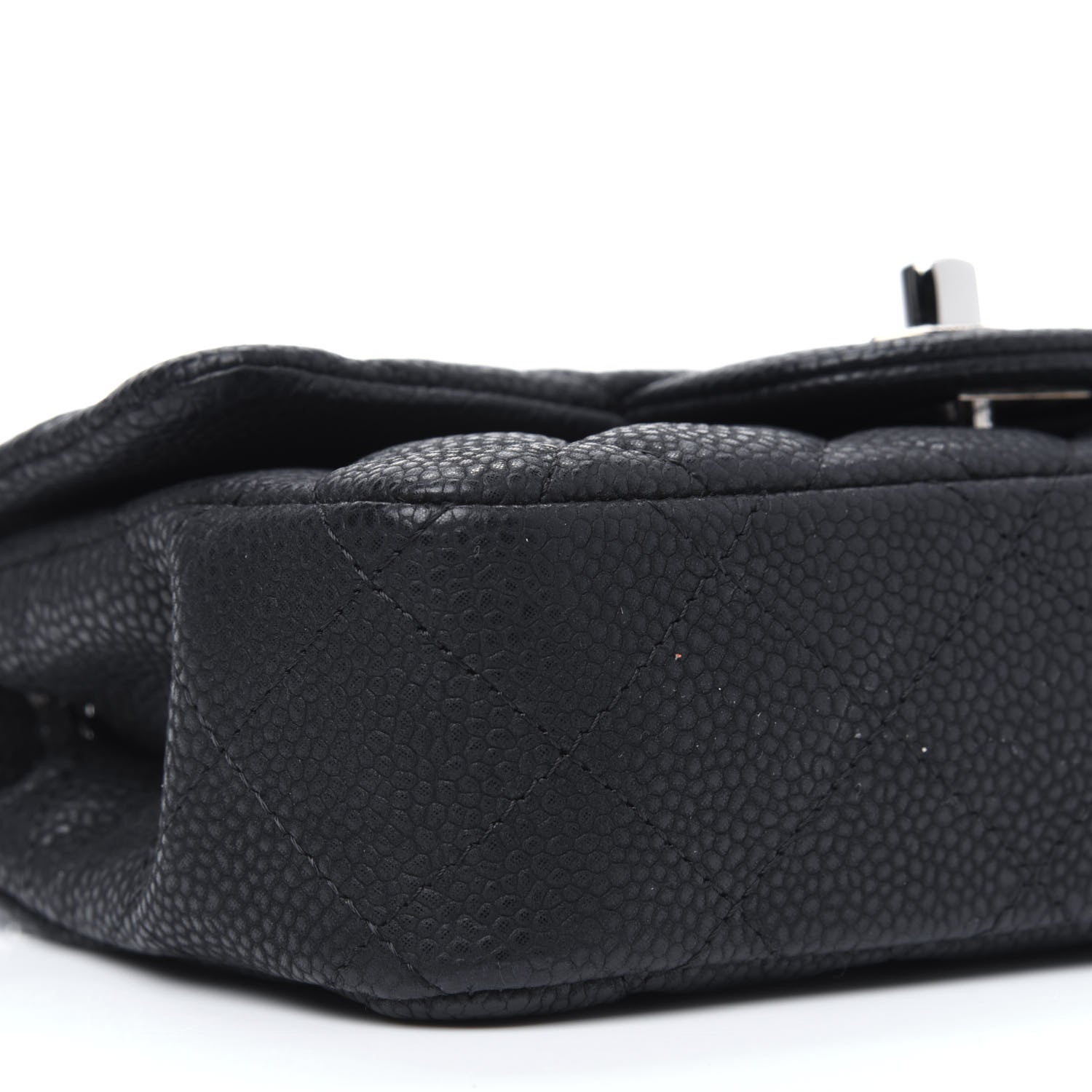 Chanel Iridescent Caviar Quilted Extra Mini Flap Black 8 of 10