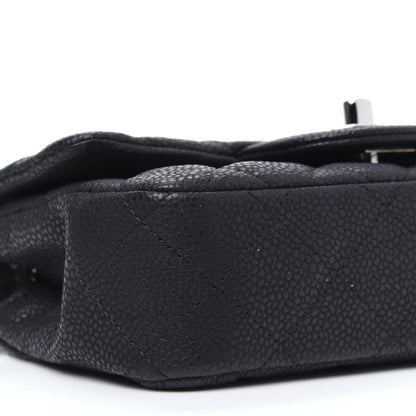 Chanel Iridescent Caviar Quilted Extra Mini Flap Black 8 of 10