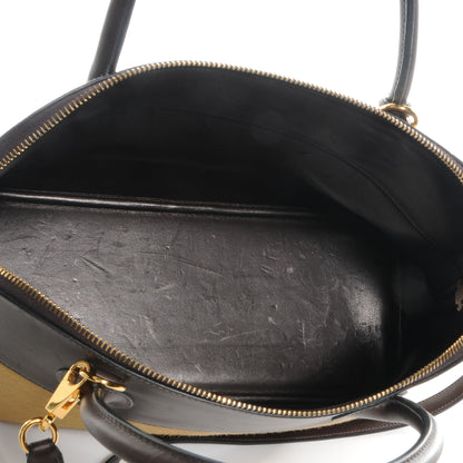 Hermes Pony Hair Bolide 35 Tabac Camel and Ebene 5 of 8